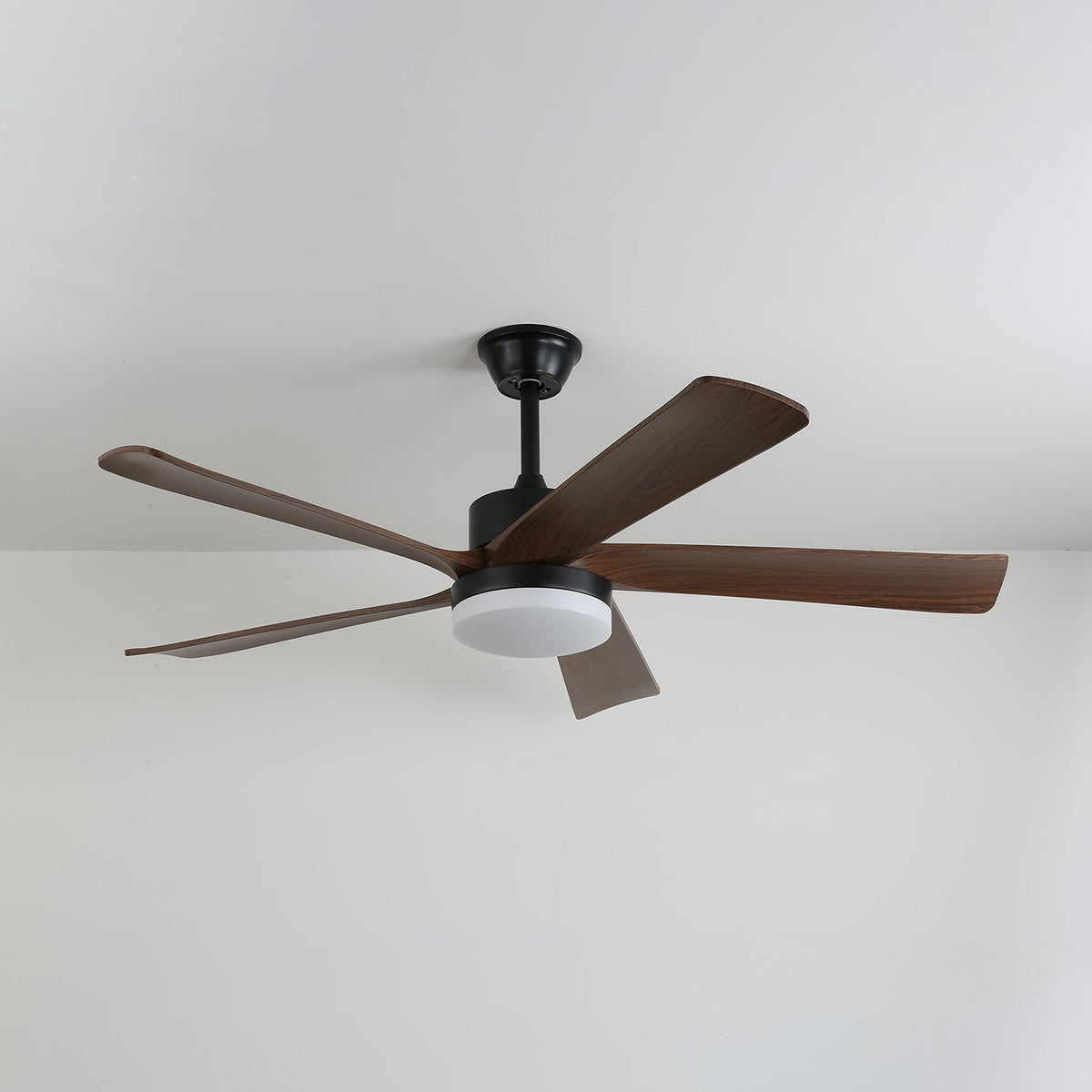Eryndor ventilador de techo con luz moderno de madera