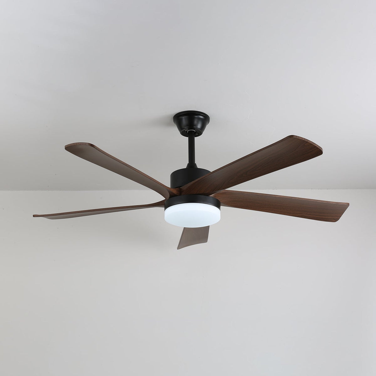 Eryndor ventilador de techo con luz moderno de madera