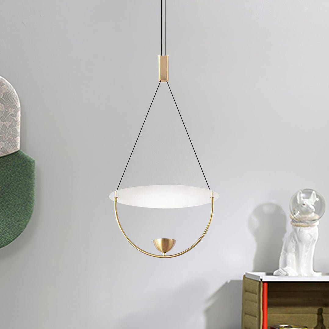 Vecaros lámpara colgante moderna minimalista en disco