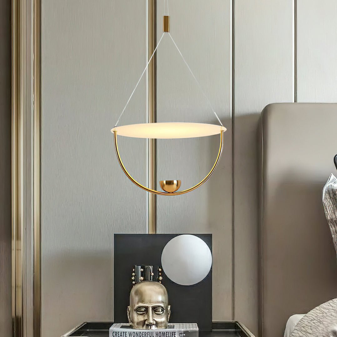 Vecaros lámpara colgante moderna minimalista en disco
