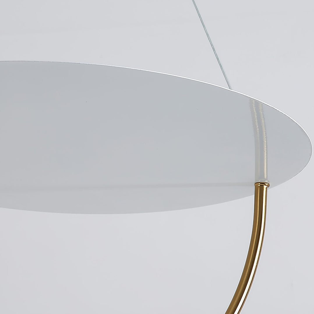 Vecaros lámpara colgante moderna minimalista en disco