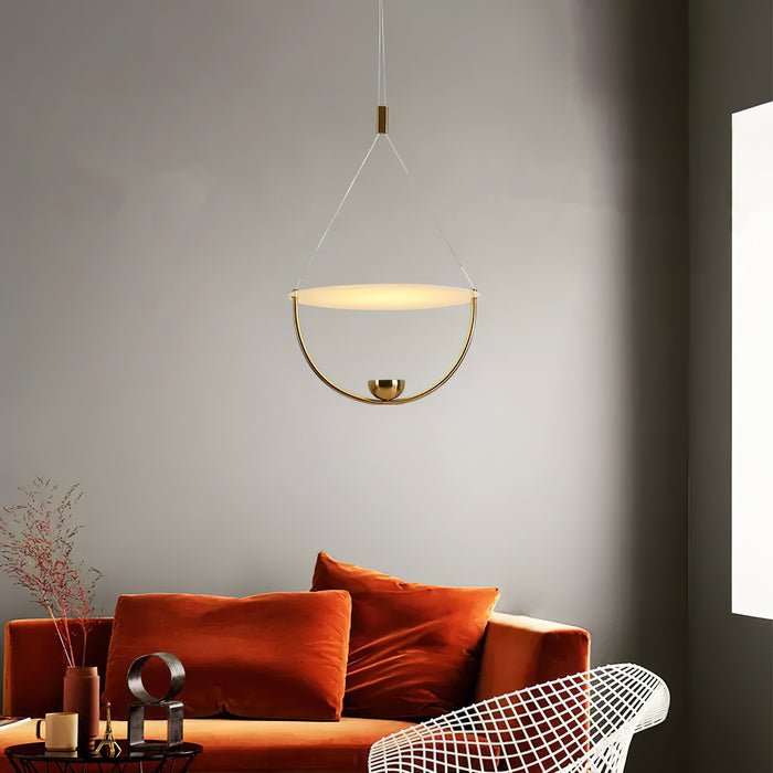 Vecaros lámpara colgante moderna minimalista en disco