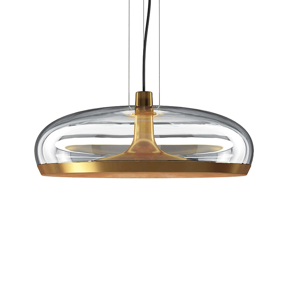 Cotalor lámpara colgante LED de vidrio estilo nórdico