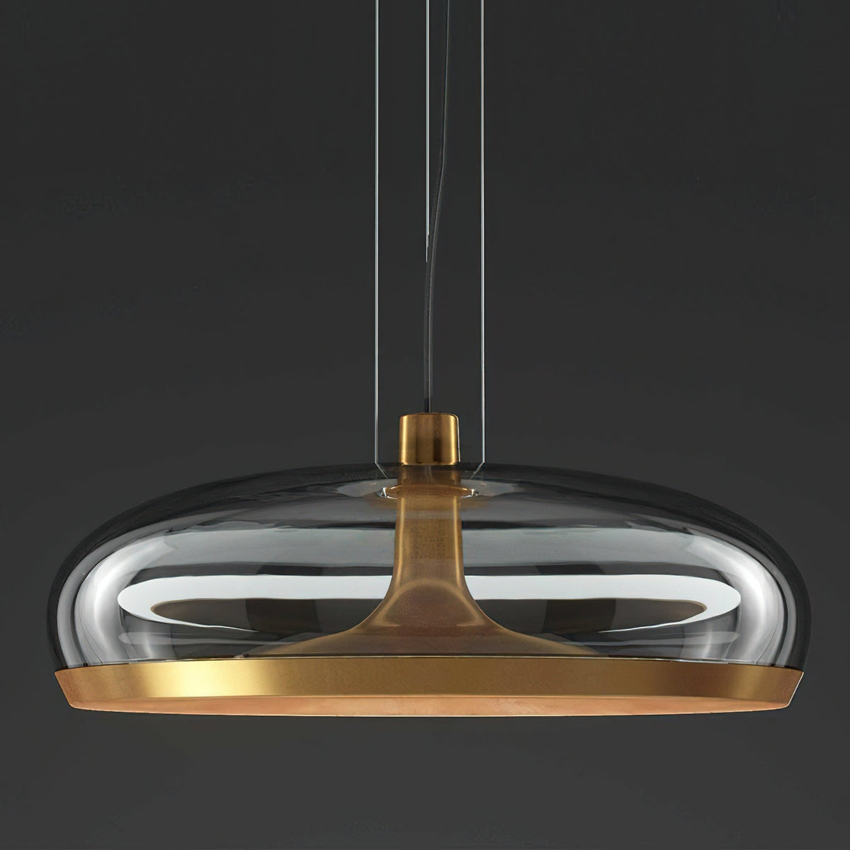 Cotalor lámpara colgante LED de vidrio estilo nórdico