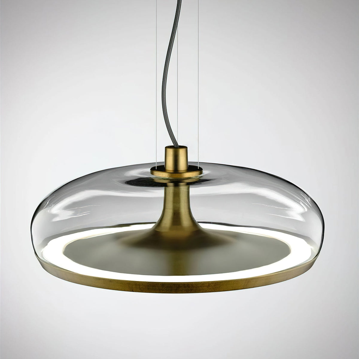 Cotalor lámpara colgante LED de vidrio estilo nórdico