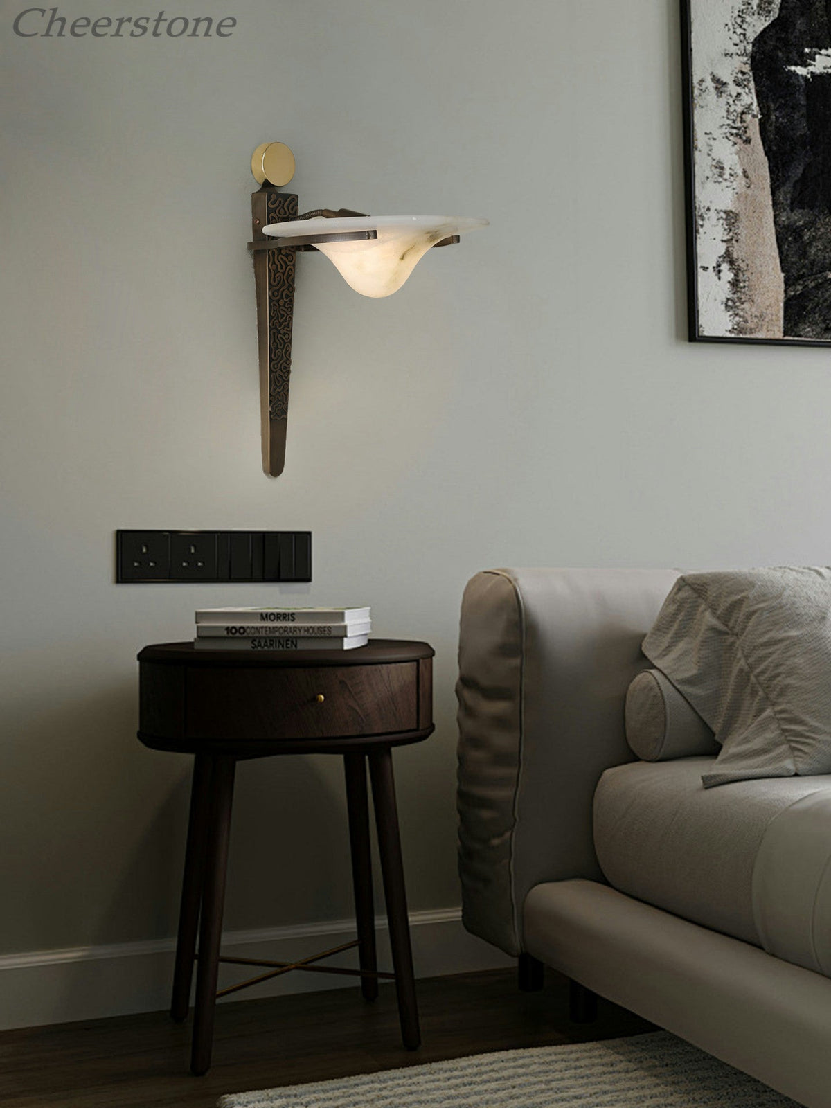 Wyspa aplique de pared Crest
