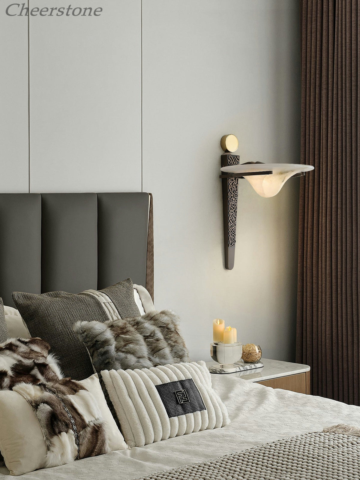 Wyspa aplique de pared Crest