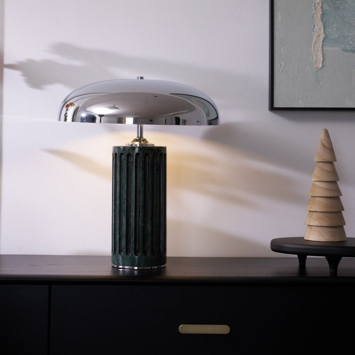 Zenith lámpara de mesa moderna de mármol