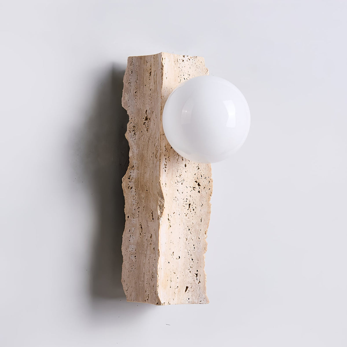 Elnoren aplique de pared en travertino
