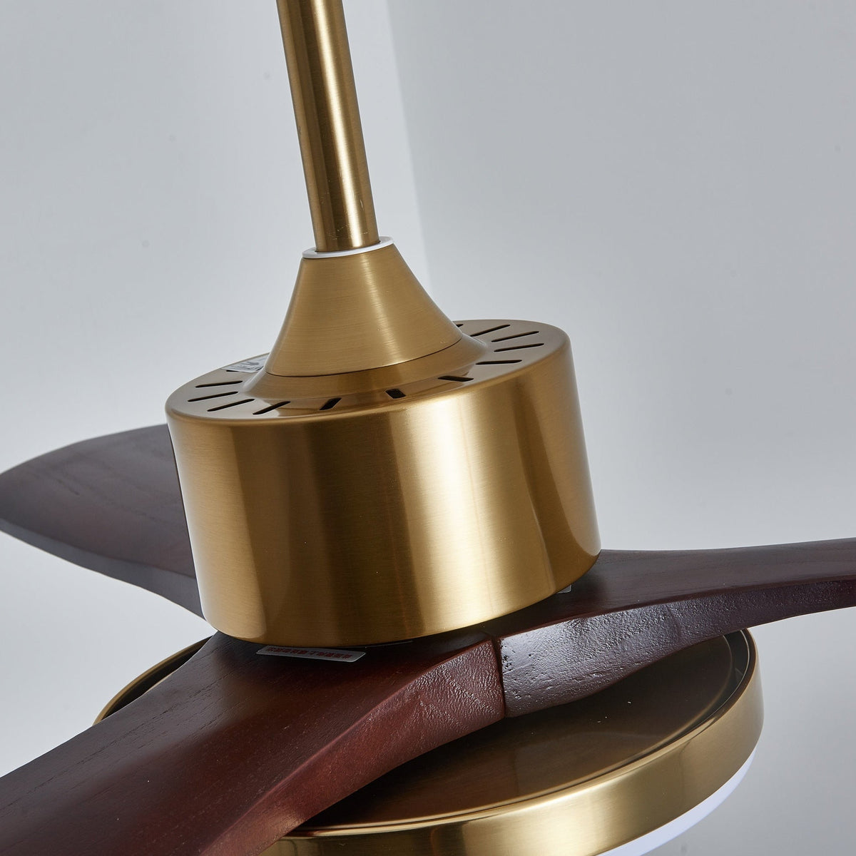 Xen ventilador de techo con luz moderno de madera