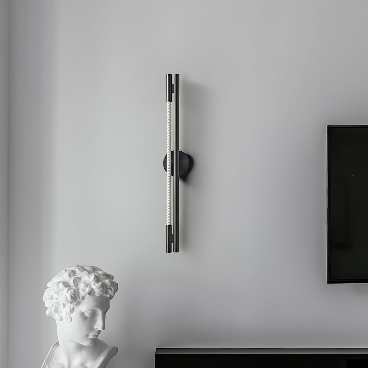 Vavenara aplique de pared moderno minimalista con varilla