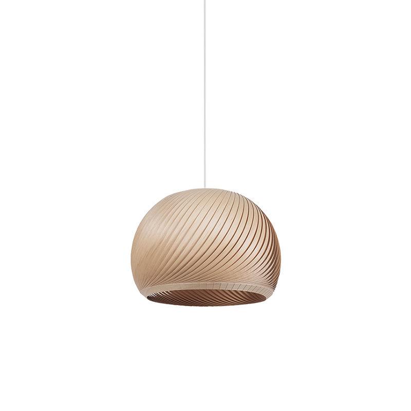 Biltes lámpara colgante vintage de madera