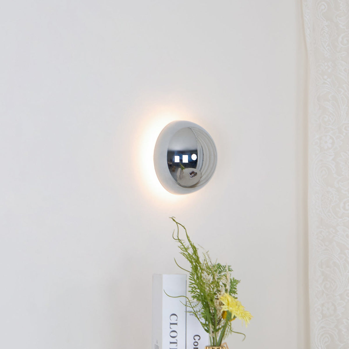 Virixy aplique de pared moderno minimalista esfera