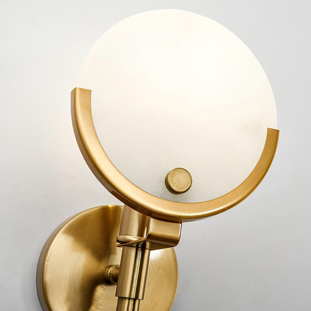 Aminex aplique de pared esfera alabastro