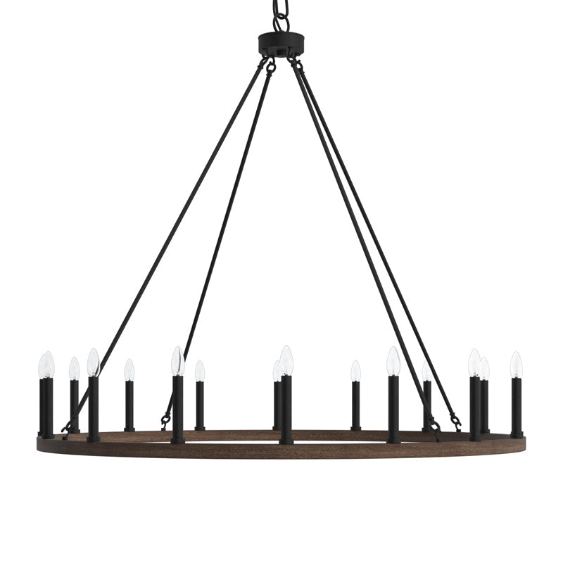 Mjolkuvyo lámpara de araña moderna minimalista de metal