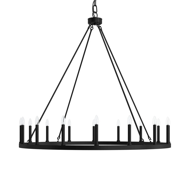 Mjolkuvyo lámpara de araña moderna minimalista de metal