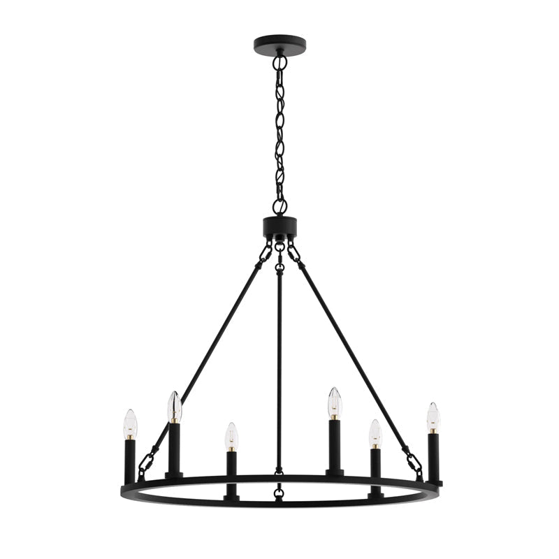Mjolkuvyo lámpara de araña moderna minimalista de metal