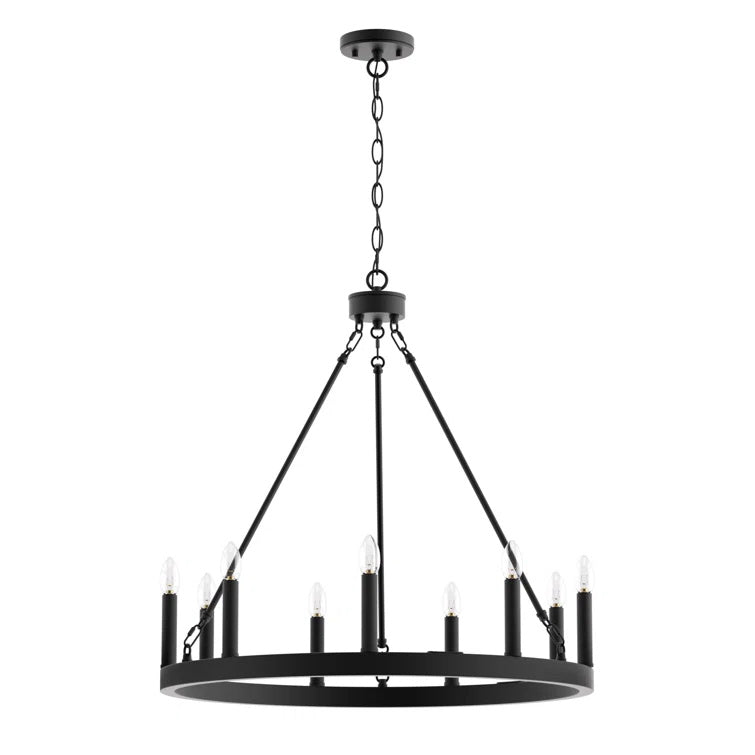 Mjolkuvyo lámpara de araña moderna minimalista de metal