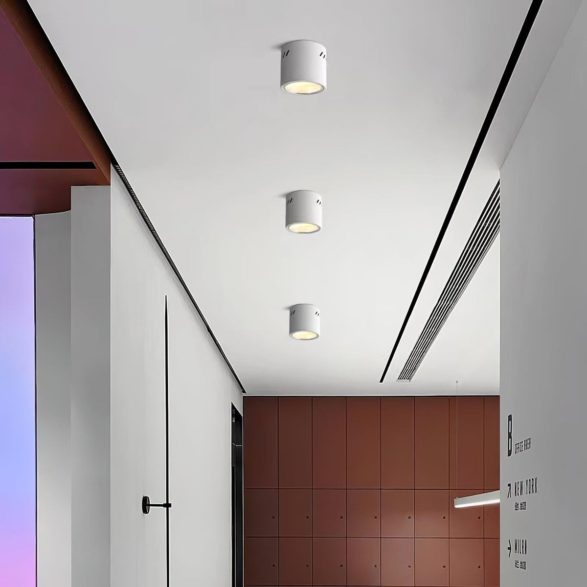 Cumara lámpara de techo moderna minimalista