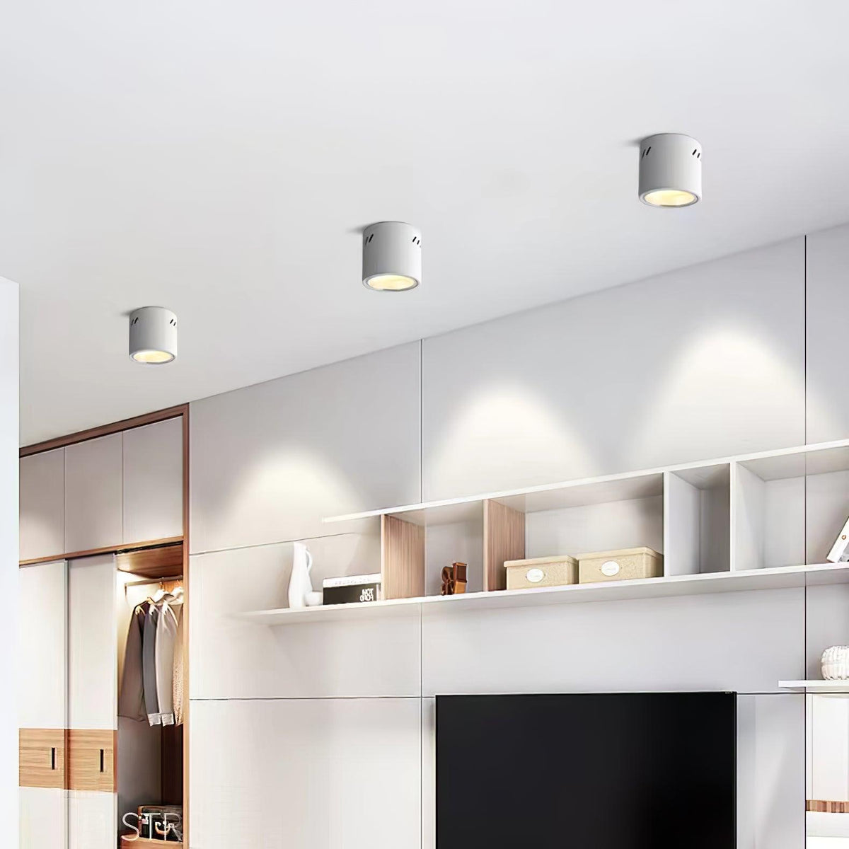 Cumara lámpara de techo moderna minimalista