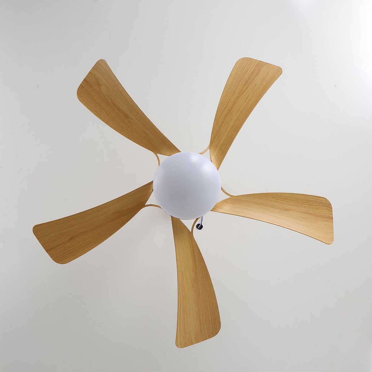 Sylven ventilador de techo con luz moderno de madera