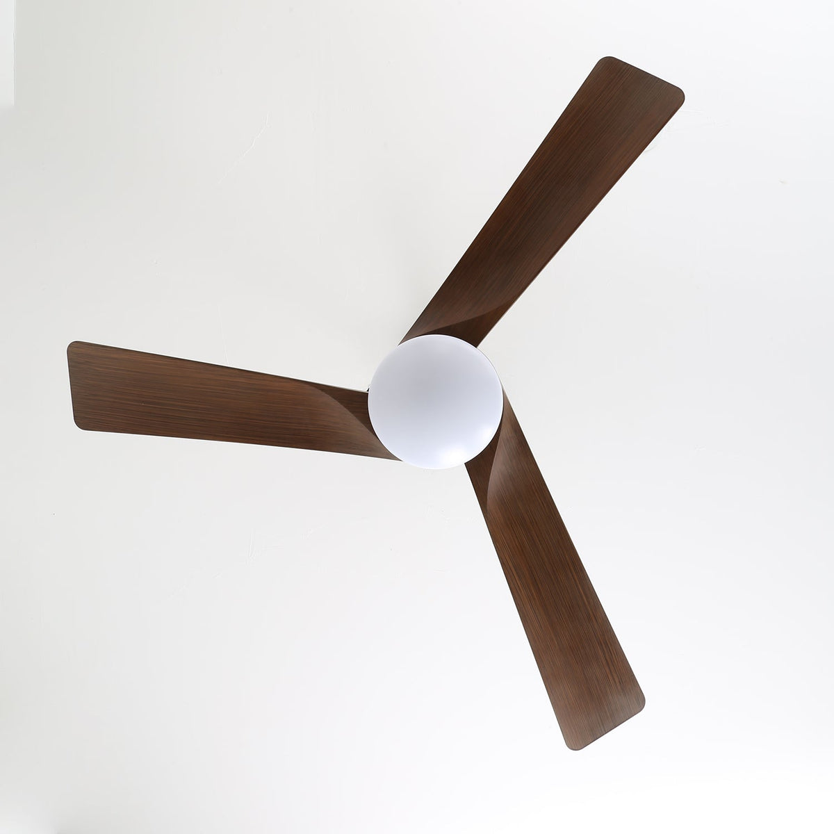 Evraeis ventilador de techo con luz moderno de madera