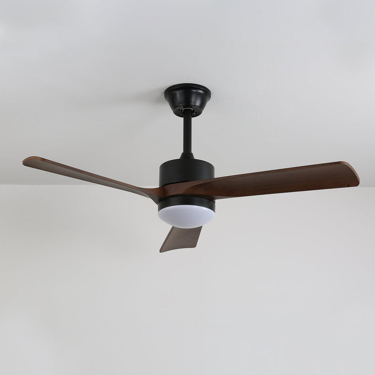 Evraeis ventilador de techo con luz moderno de madera