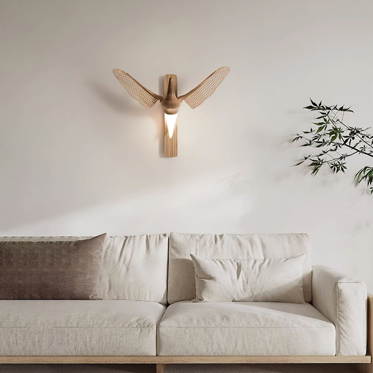 Avesa aplique de pared Individual Creatividad madera