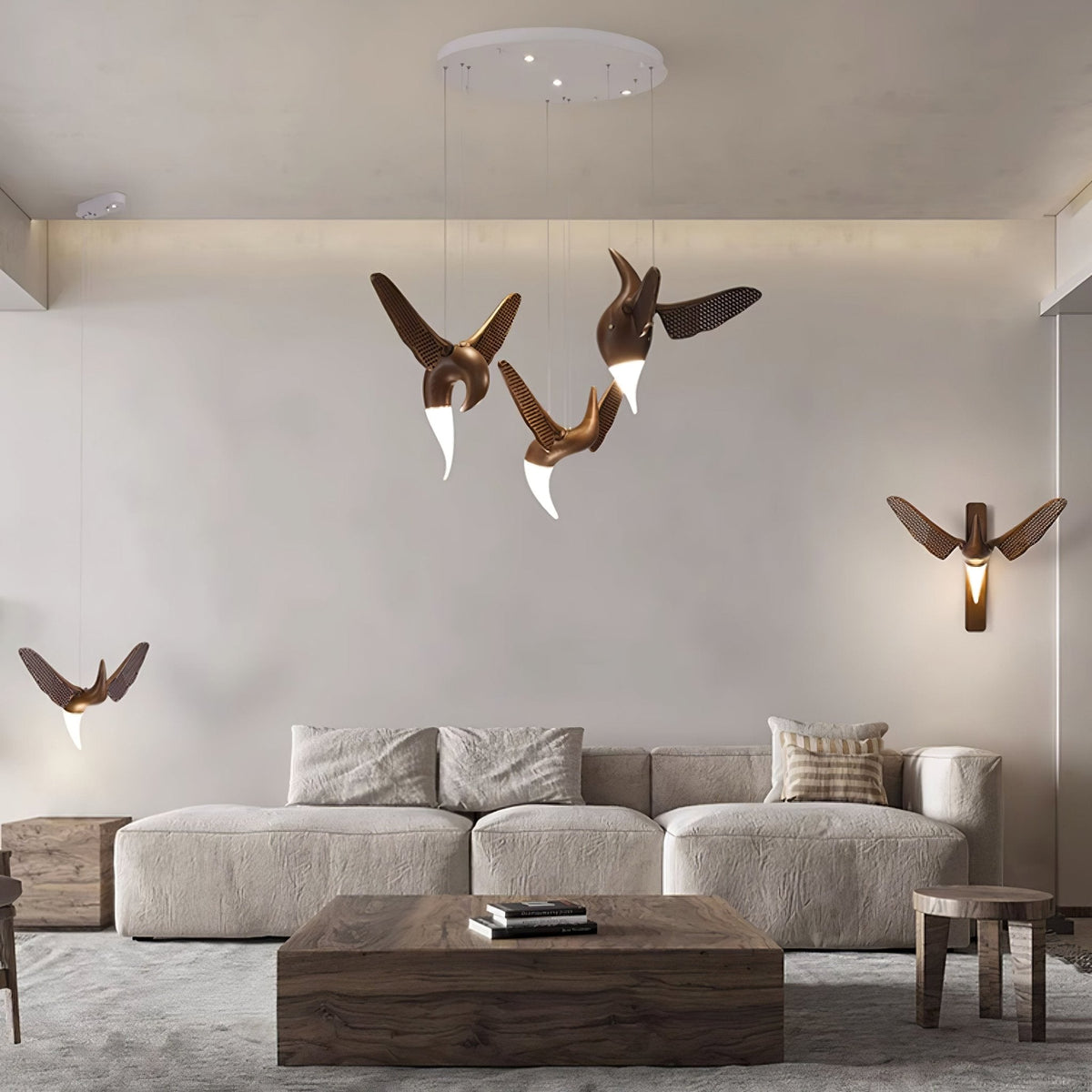 Avesa aplique de pared Individual Creatividad madera