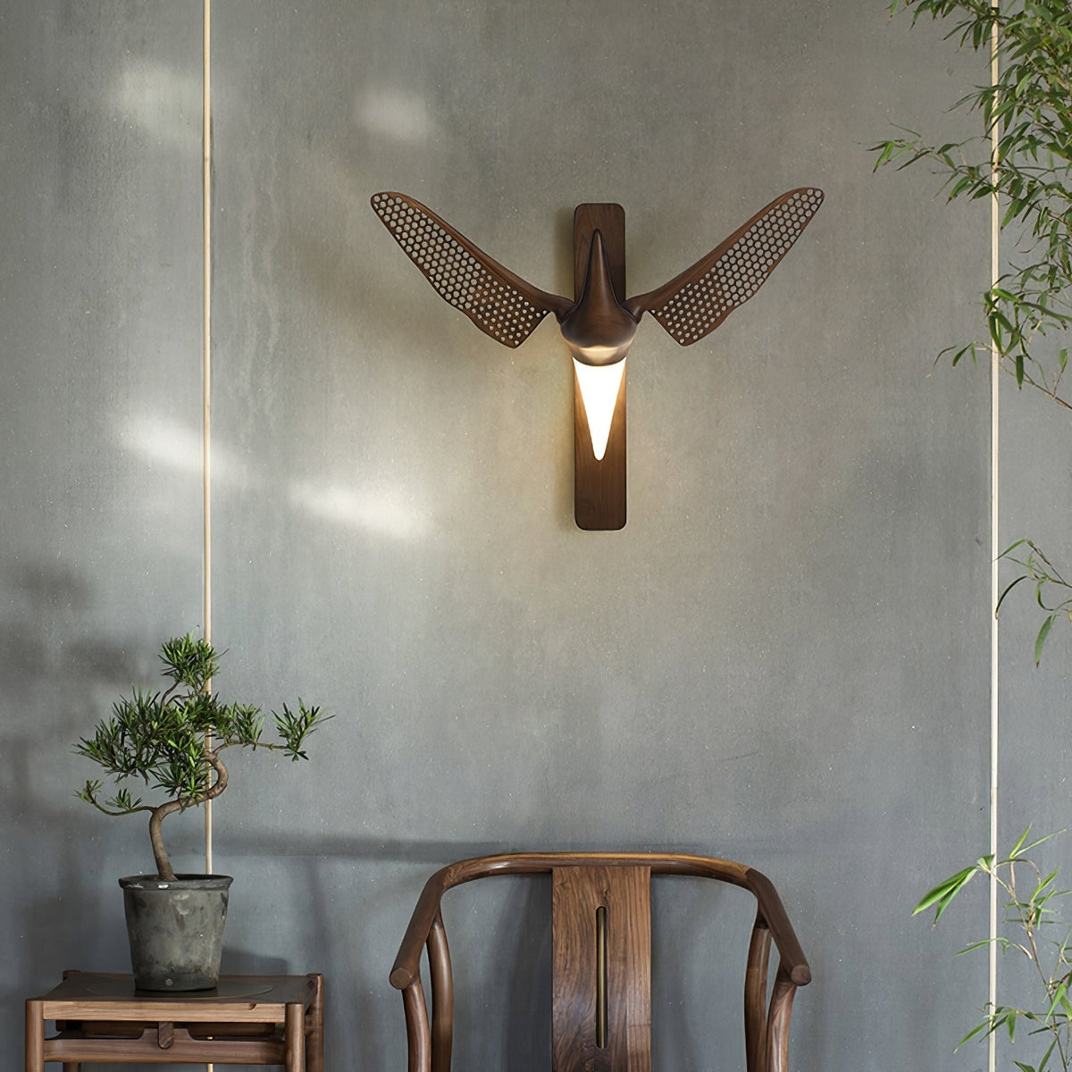 Avesa aplique de pared Individual Creatividad madera