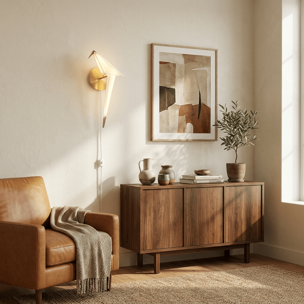 Rivisina aplique de pared Serenity con enchufe enchufable