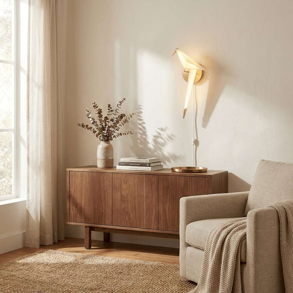 Rivisina aplique de pared Serenity con enchufe enchufable