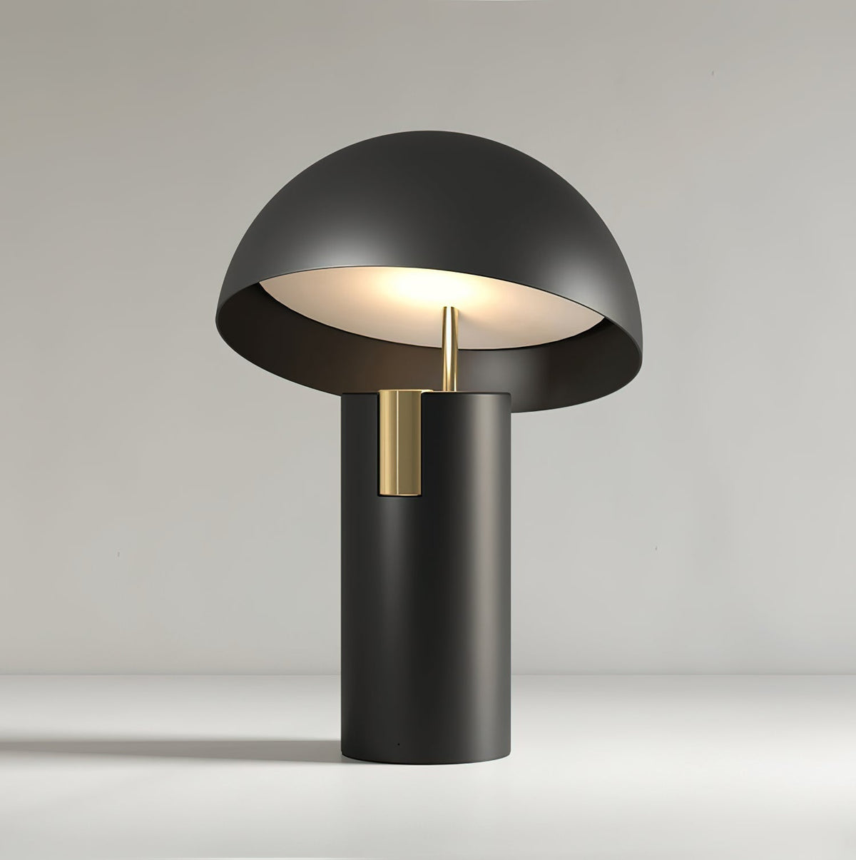 Veroca lámpara de mesa de acero industrial