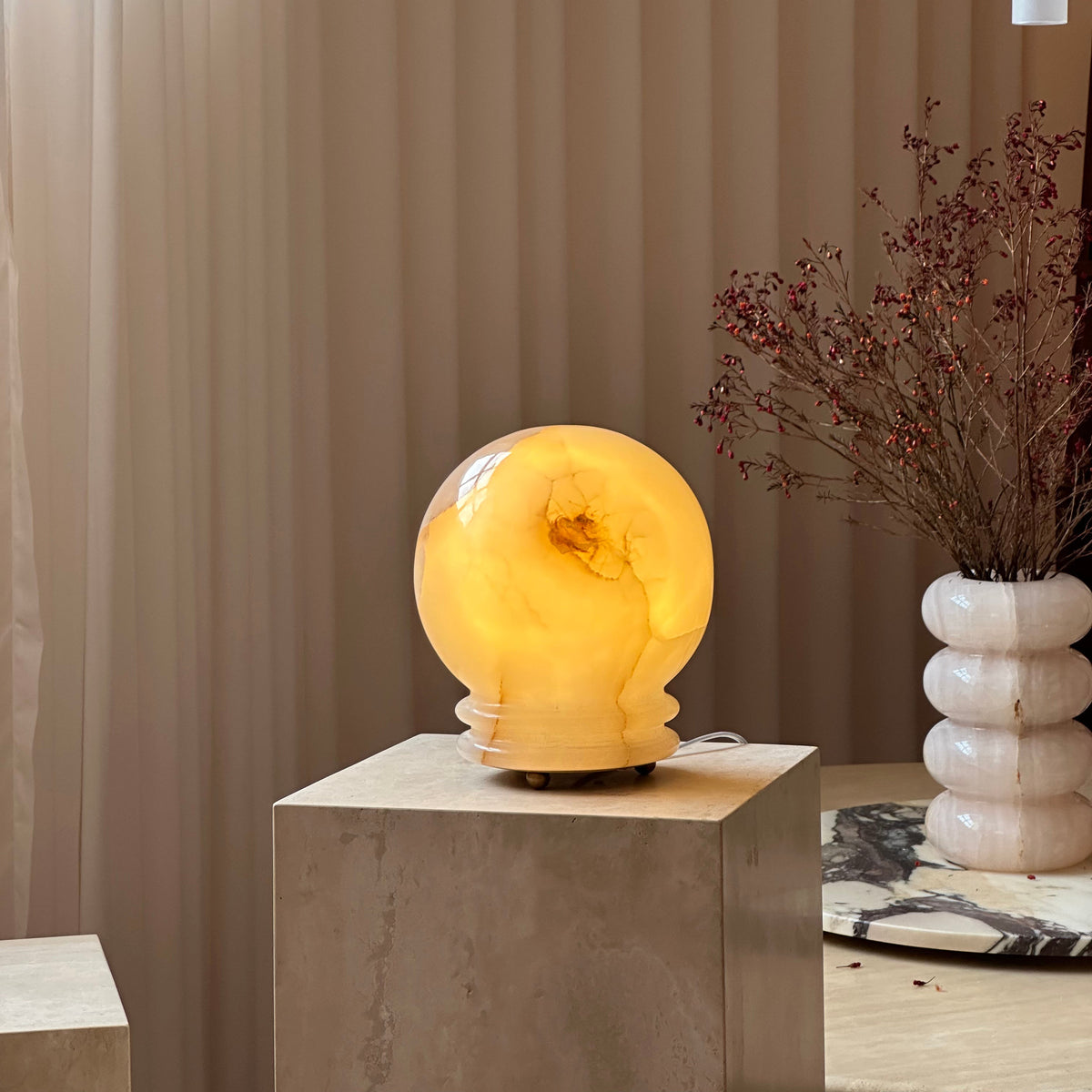 Amberia lámpara de mesa