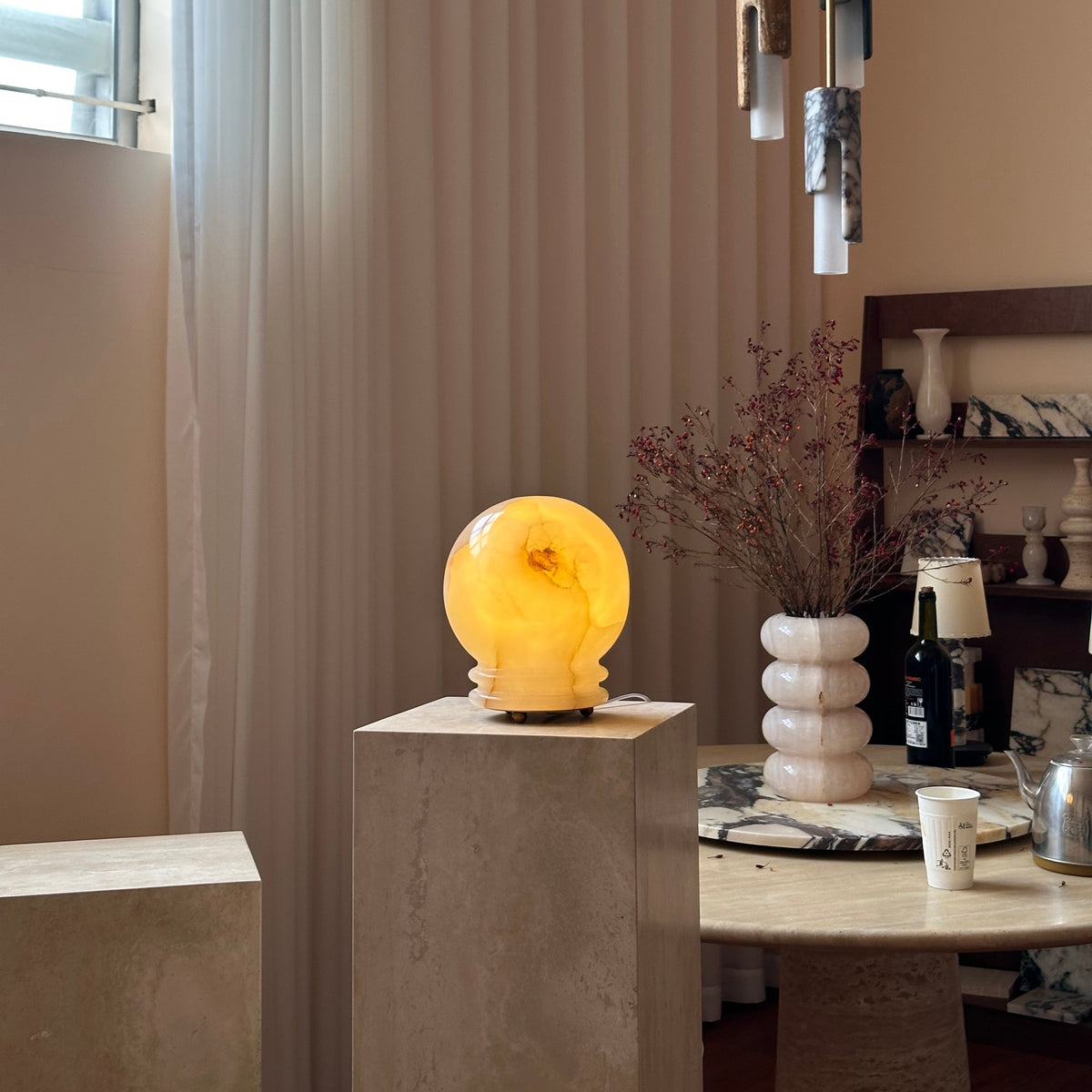 Amberia lámpara de mesa