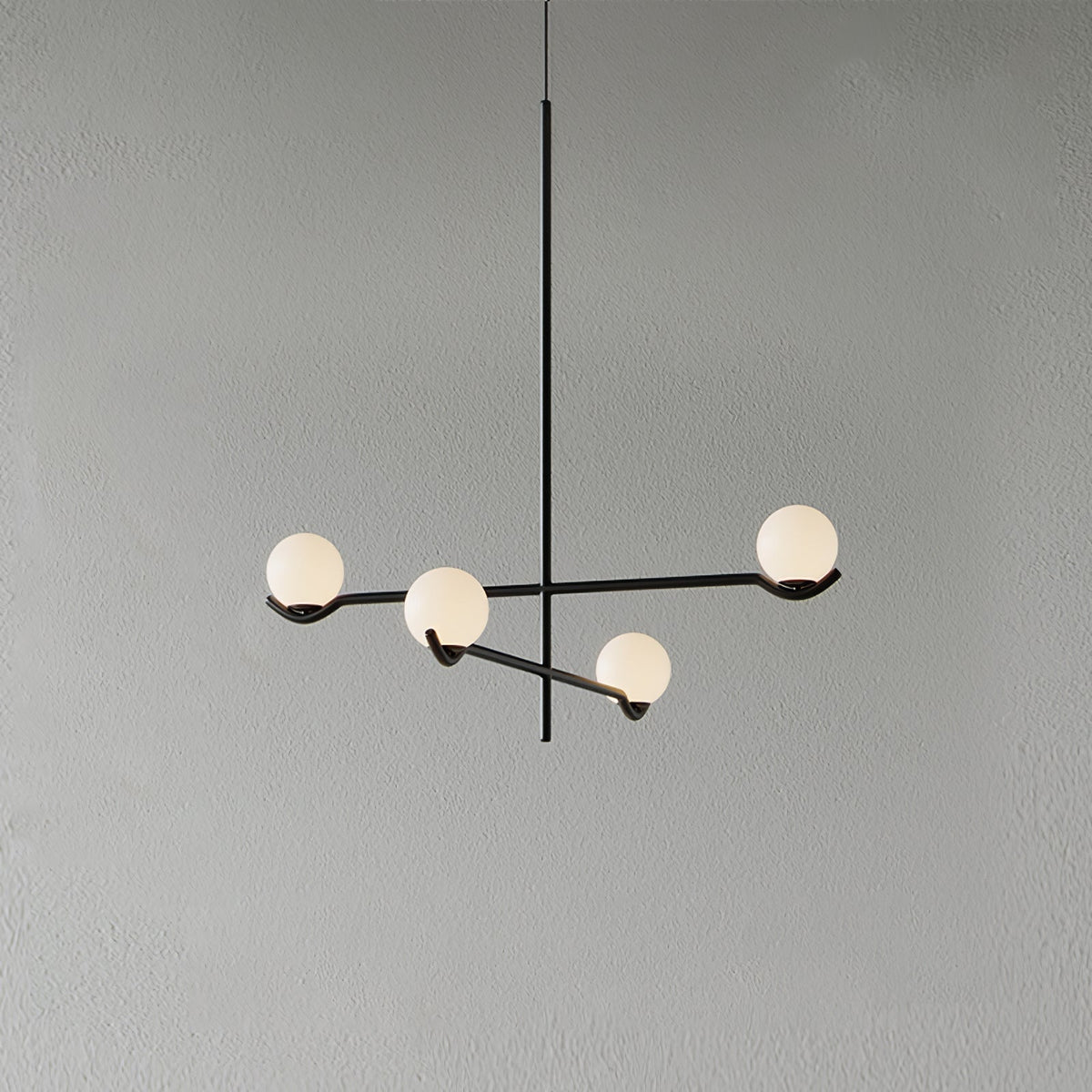 Bora lámpara colgante minimalista de vidrio