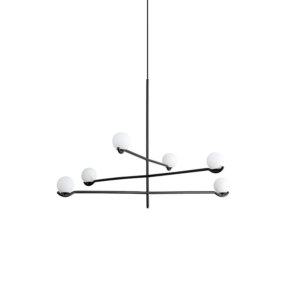 Bora lámpara colgante minimalista de vidrio