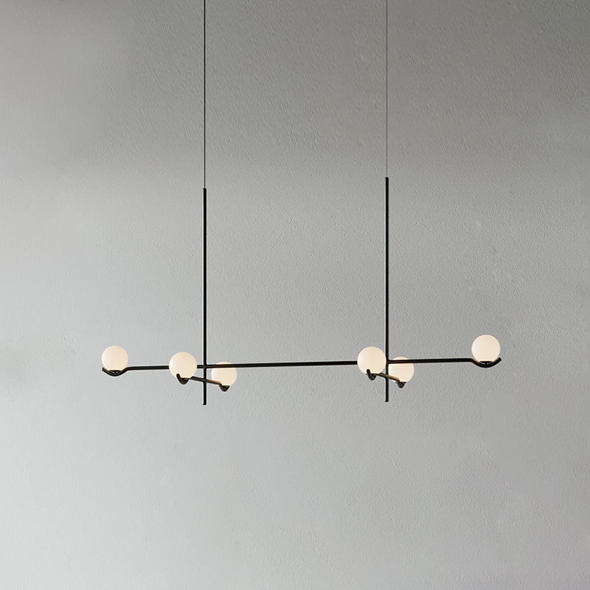 Bora lámpara colgante minimalista de vidrio