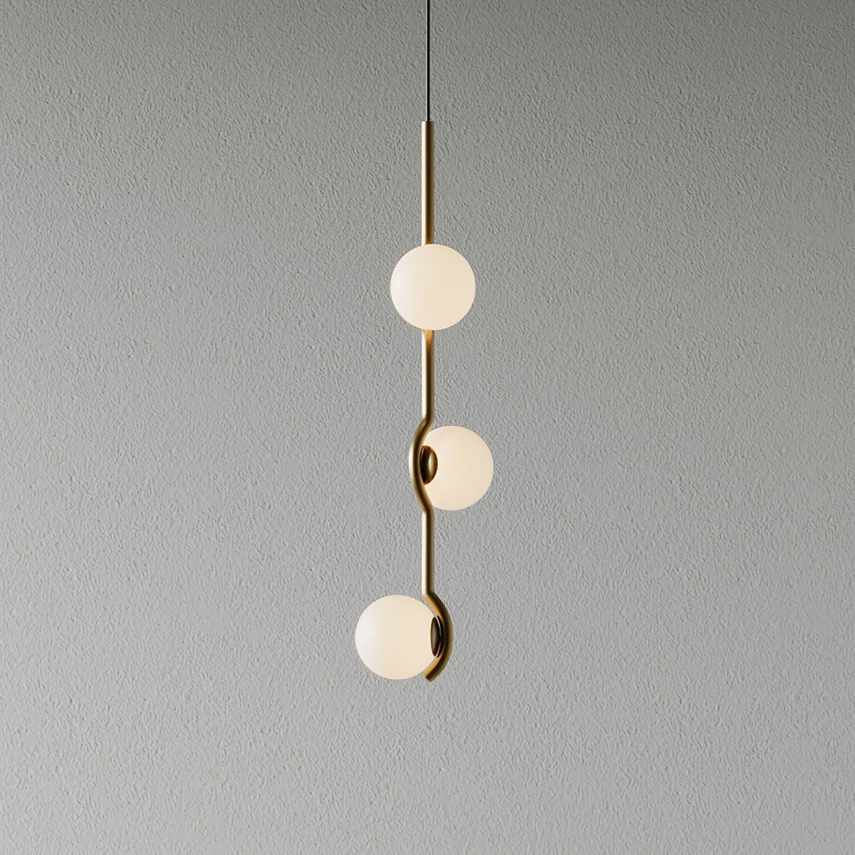 Bora lámpara colgante minimalista de vidrio