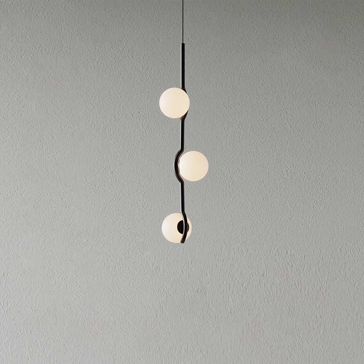 Bora lámpara colgante minimalista de vidrio