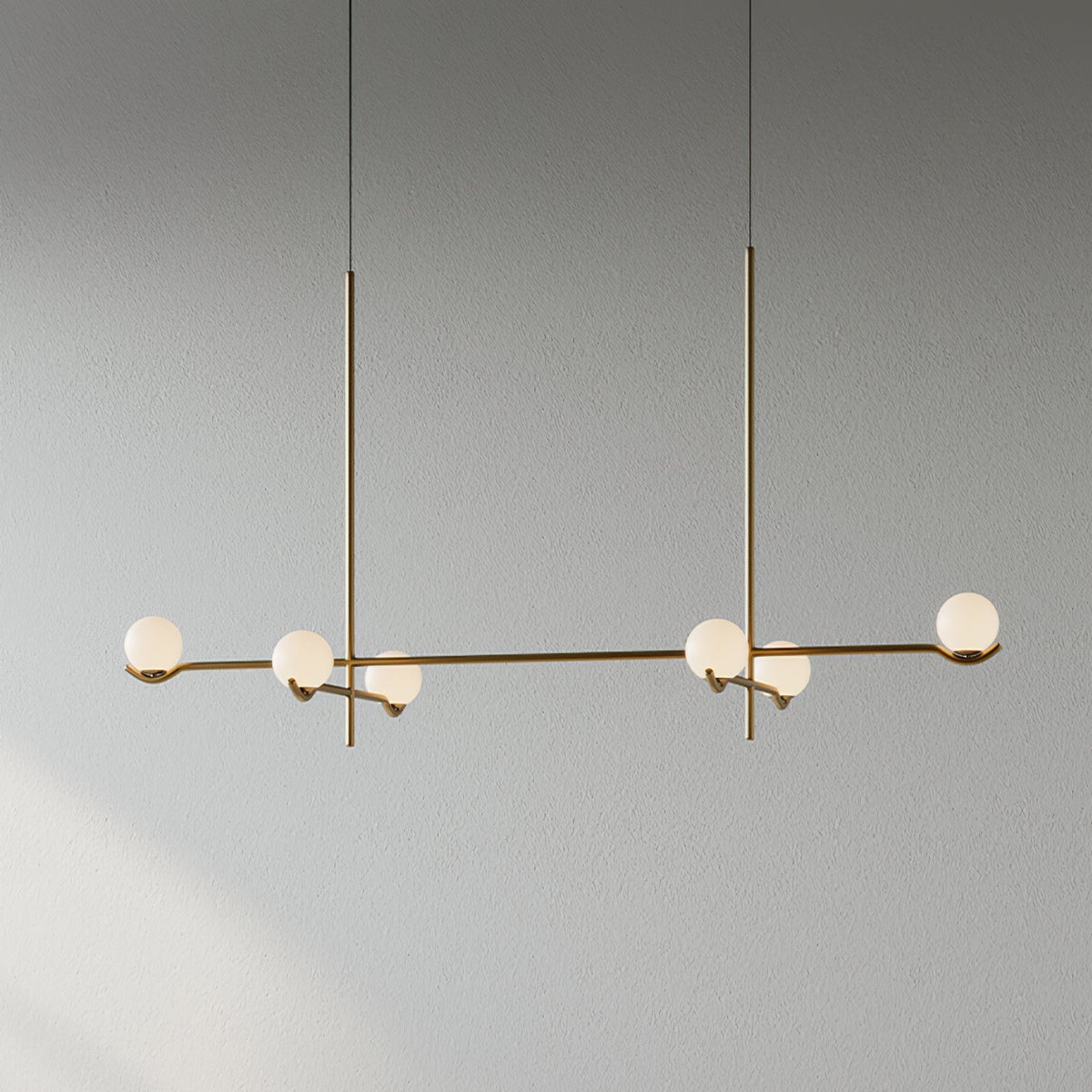 Bora lámpara colgante minimalista de vidrio
