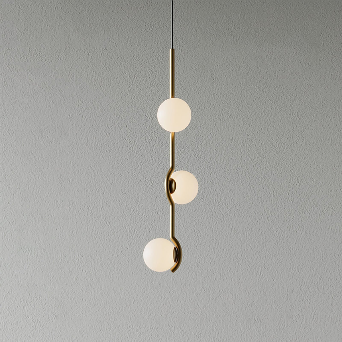 Bora lámpara colgante minimalista de vidrio