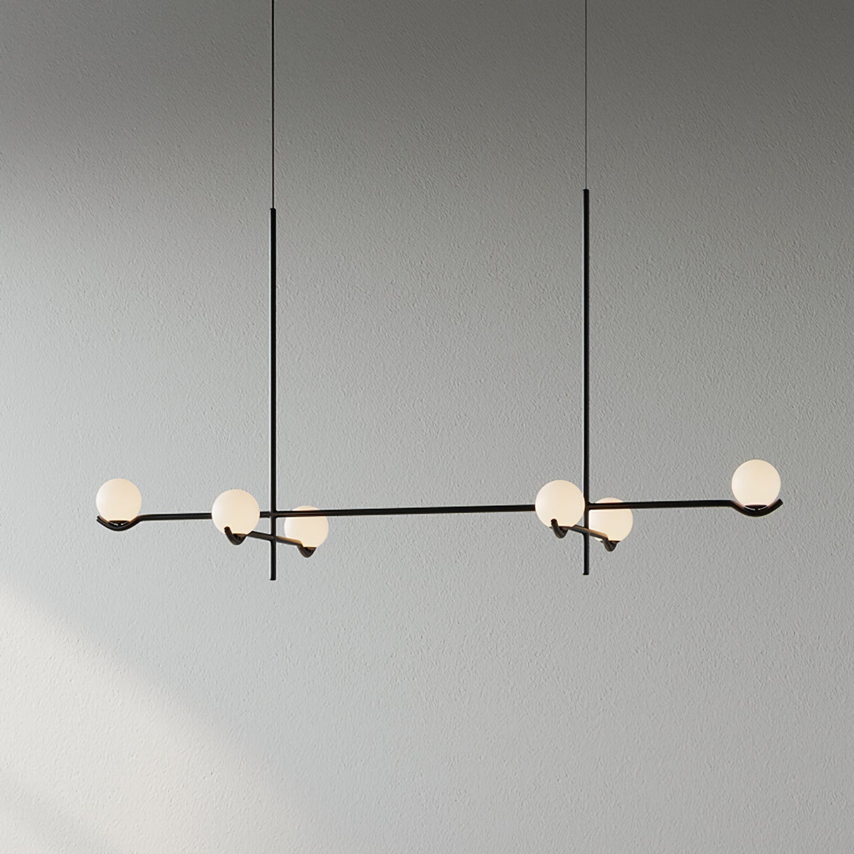 Bora lámpara colgante minimalista de vidrio
