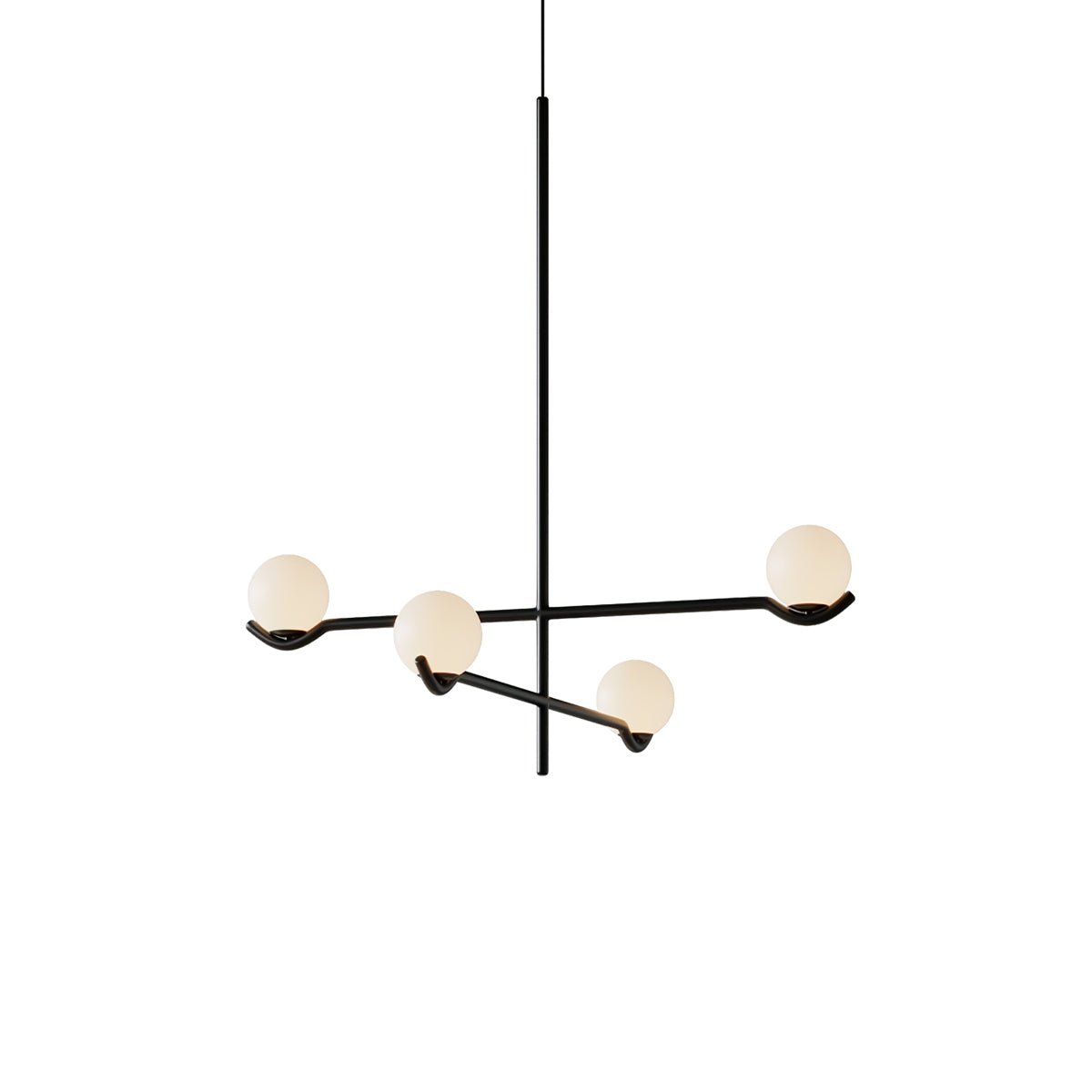 Bora lámpara colgante minimalista de vidrio