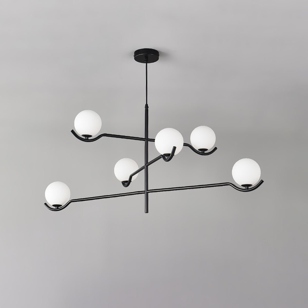 Bora lámpara colgante minimalista de vidrio