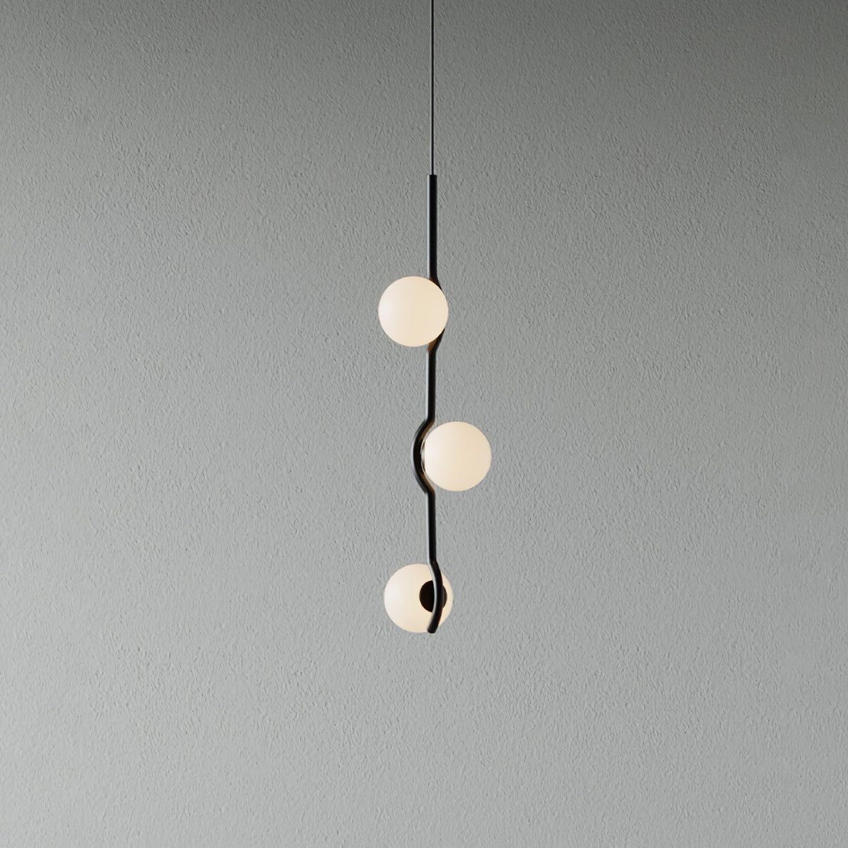 Bora lámpara colgante minimalista de vidrio