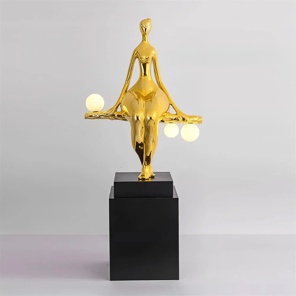 Velaria lámpara de mesa Balance resplandor Sculpture