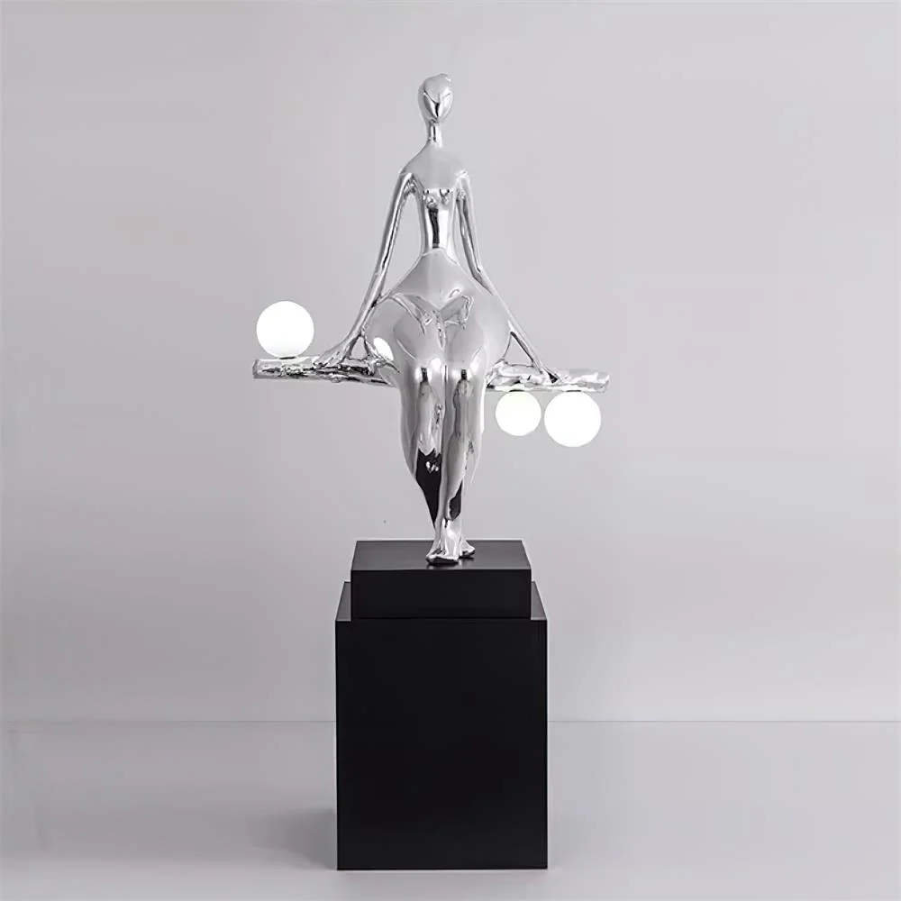 Velaria lámpara de mesa Balance resplandor Sculpture