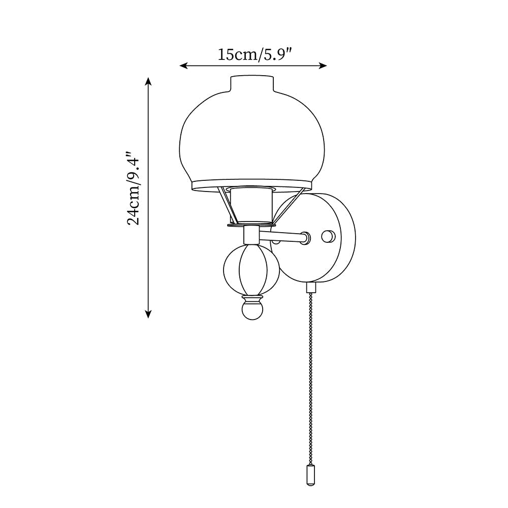 Orbitio aplique de pared