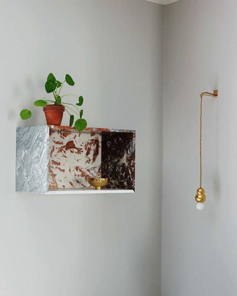 Cin aplique de pared Ball Series de vidrio